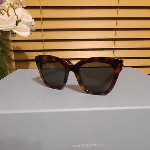 Gucci Dark Brown Tortoise Sunglasses